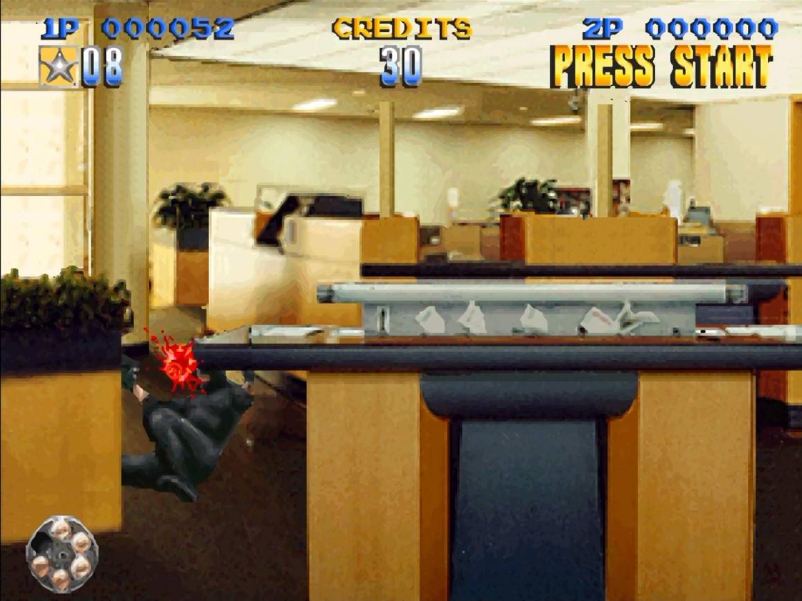 Lethal Enforcers 1 & 2 - геймплей игры на PlayStation